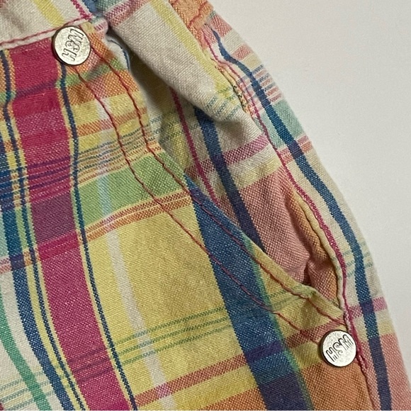 Disney High School Musical Girls Multicolor Striped Shorts with Belt Size 10 - Picture 3 of 11